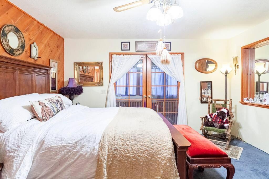 Lakeview 3-Story Winter Home Crestline المظهر الخارجي الصورة